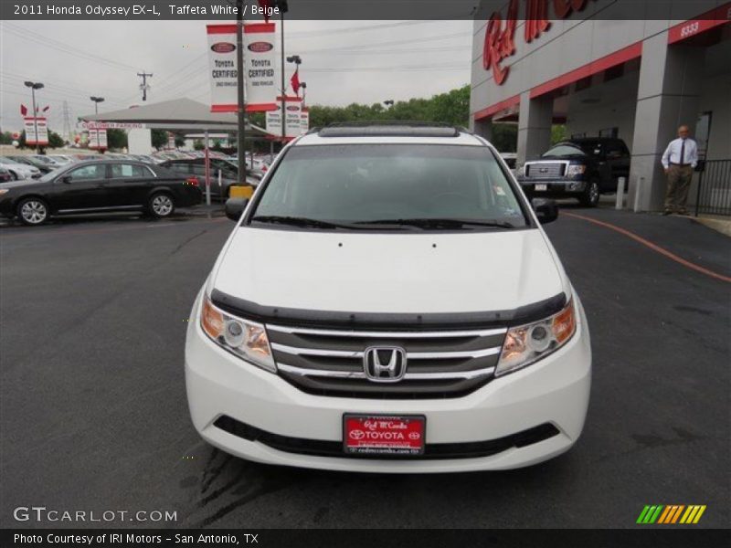 Taffeta White / Beige 2011 Honda Odyssey EX-L