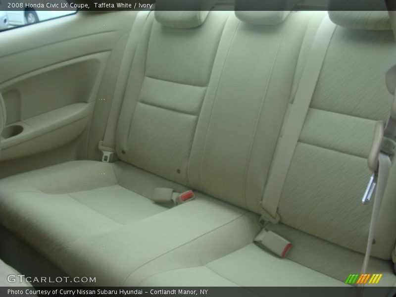 Taffeta White / Ivory 2008 Honda Civic LX Coupe
