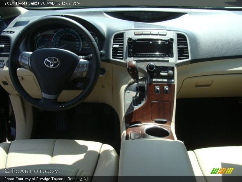 Black / Ivory 2010 Toyota Venza V6 AWD