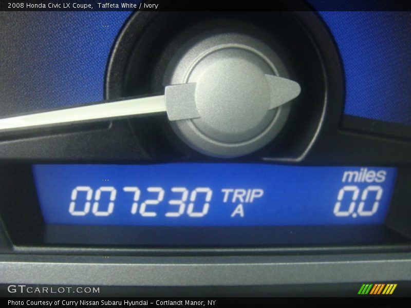 Taffeta White / Ivory 2008 Honda Civic LX Coupe