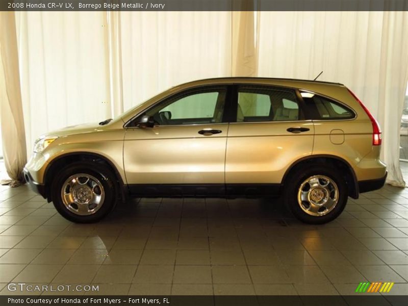Borrego Beige Metallic / Ivory 2008 Honda CR-V LX