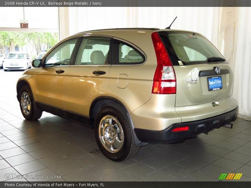 Borrego Beige Metallic / Ivory 2008 Honda CR-V LX