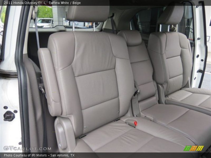Taffeta White / Beige 2011 Honda Odyssey EX-L