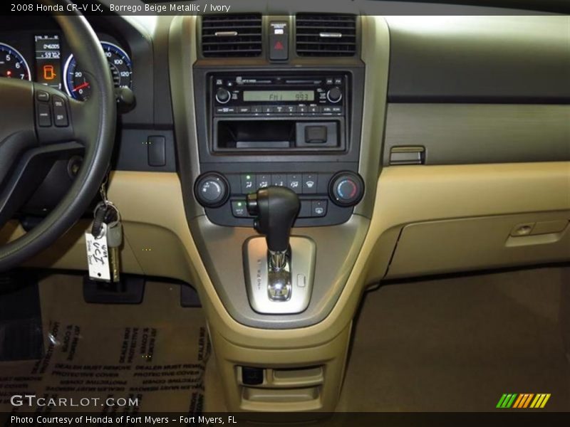 Borrego Beige Metallic / Ivory 2008 Honda CR-V LX