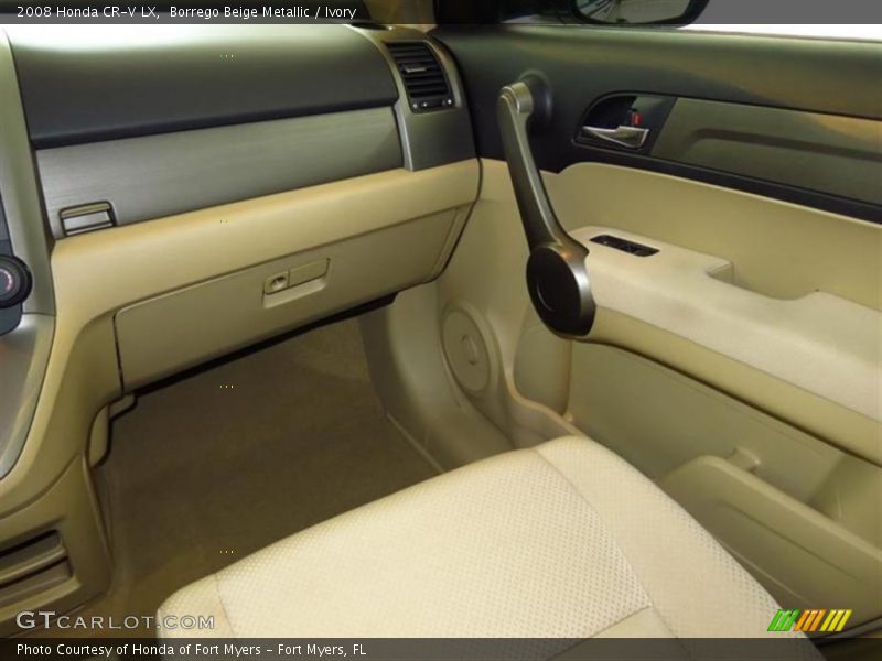 Borrego Beige Metallic / Ivory 2008 Honda CR-V LX