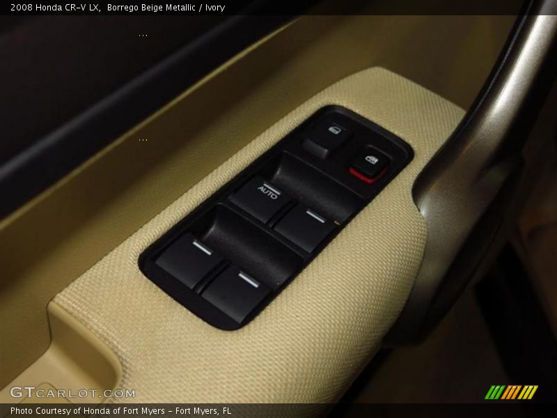 Borrego Beige Metallic / Ivory 2008 Honda CR-V LX
