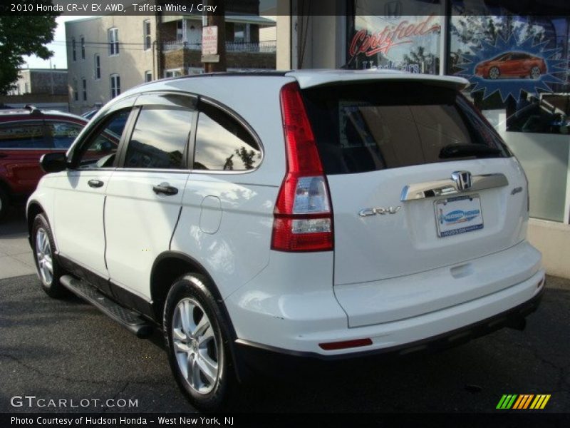 Taffeta White / Gray 2010 Honda CR-V EX AWD