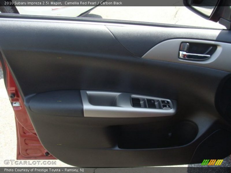 Camellia Red Pearl / Carbon Black 2010 Subaru Impreza 2.5i Wagon