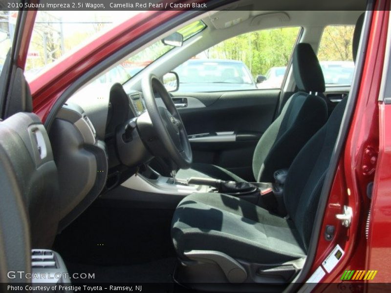 Camellia Red Pearl / Carbon Black 2010 Subaru Impreza 2.5i Wagon