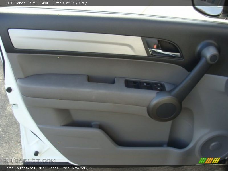Taffeta White / Gray 2010 Honda CR-V EX AWD