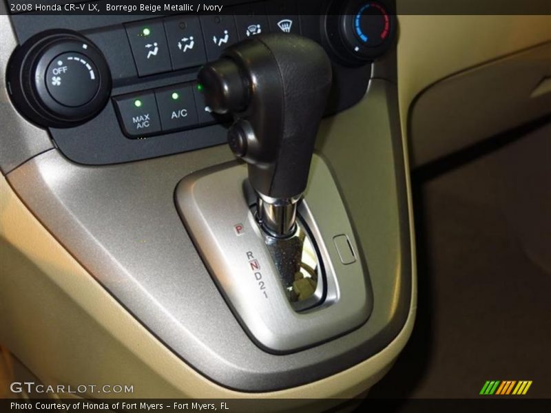 Borrego Beige Metallic / Ivory 2008 Honda CR-V LX