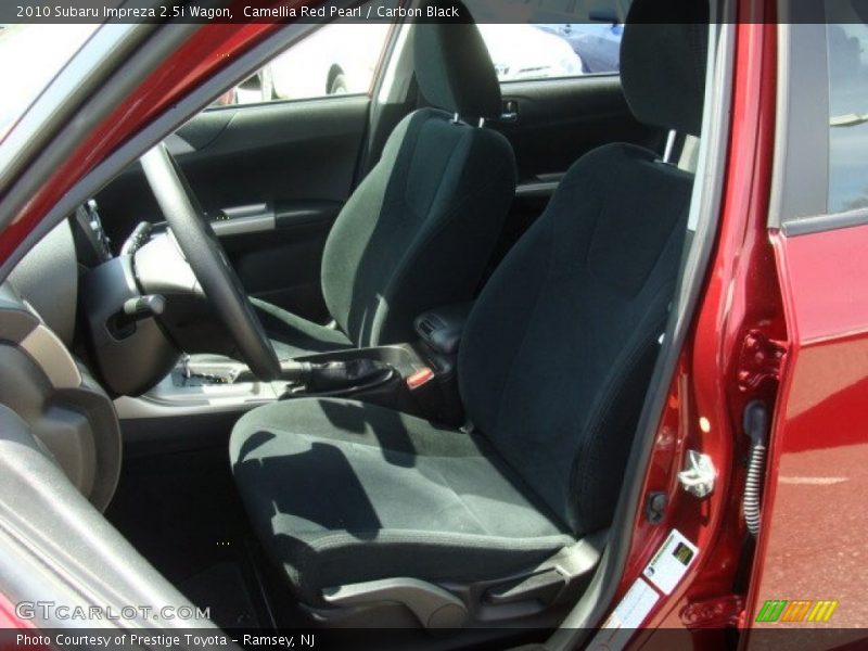 Camellia Red Pearl / Carbon Black 2010 Subaru Impreza 2.5i Wagon