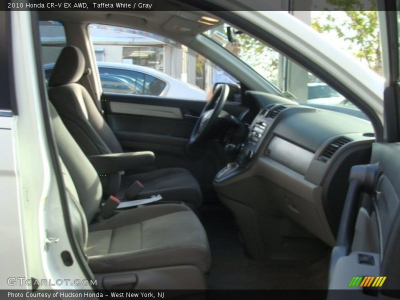 Taffeta White / Gray 2010 Honda CR-V EX AWD