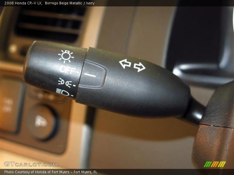 Borrego Beige Metallic / Ivory 2008 Honda CR-V LX