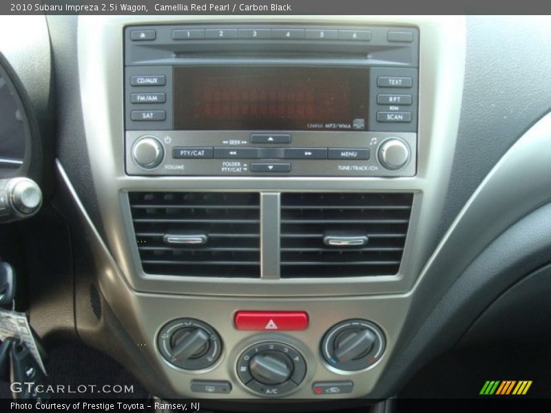 Camellia Red Pearl / Carbon Black 2010 Subaru Impreza 2.5i Wagon