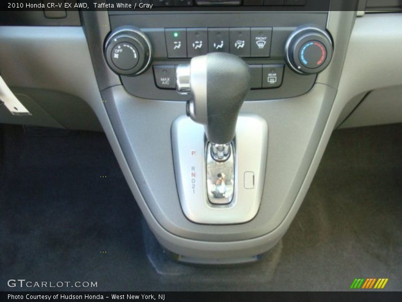 Taffeta White / Gray 2010 Honda CR-V EX AWD