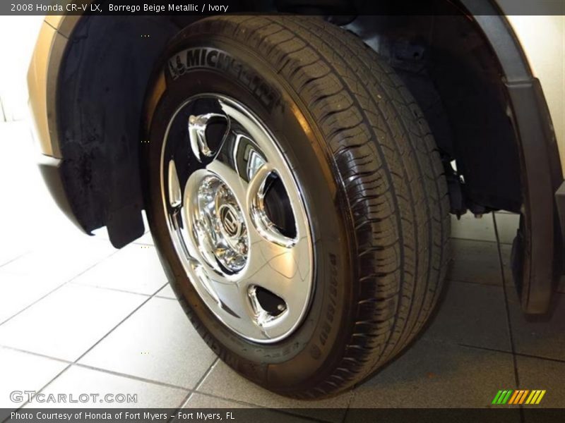 Borrego Beige Metallic / Ivory 2008 Honda CR-V LX
