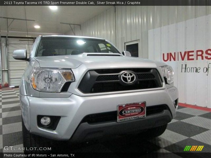 Silver Streak Mica / Graphite 2013 Toyota Tacoma V6 TRD Sport Prerunner Double Cab