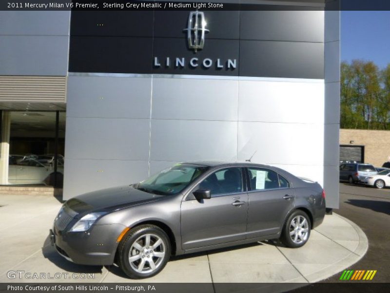 Front 3/4 View of 2011 Milan V6 Premier