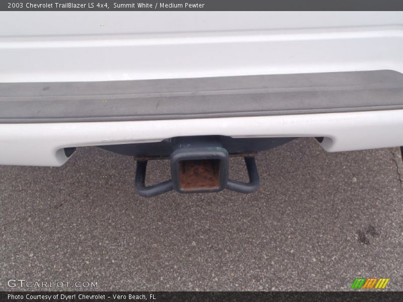 Summit White / Medium Pewter 2003 Chevrolet TrailBlazer LS 4x4