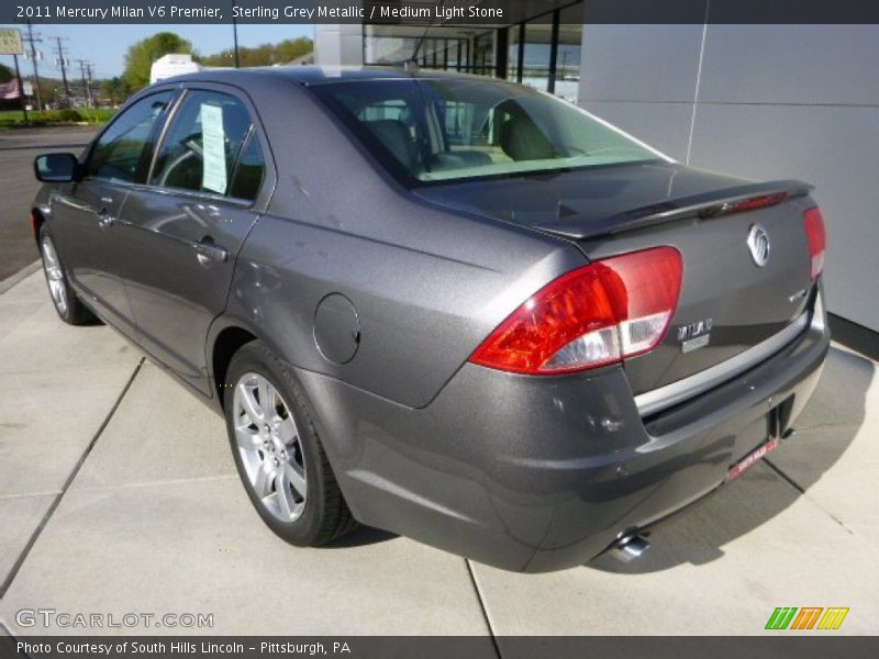 Sterling Grey Metallic / Medium Light Stone 2011 Mercury Milan V6 Premier