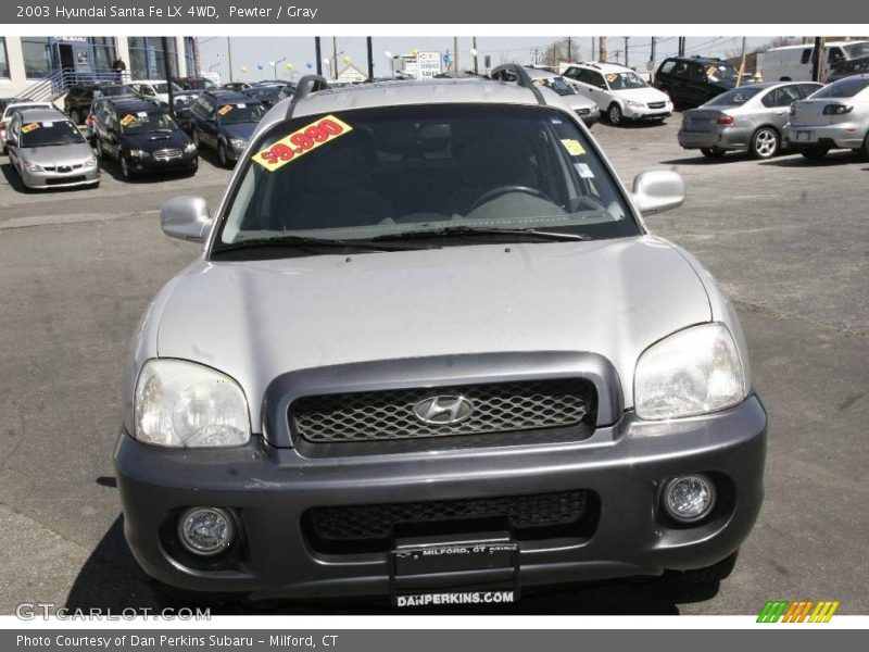 Pewter / Gray 2003 Hyundai Santa Fe LX 4WD