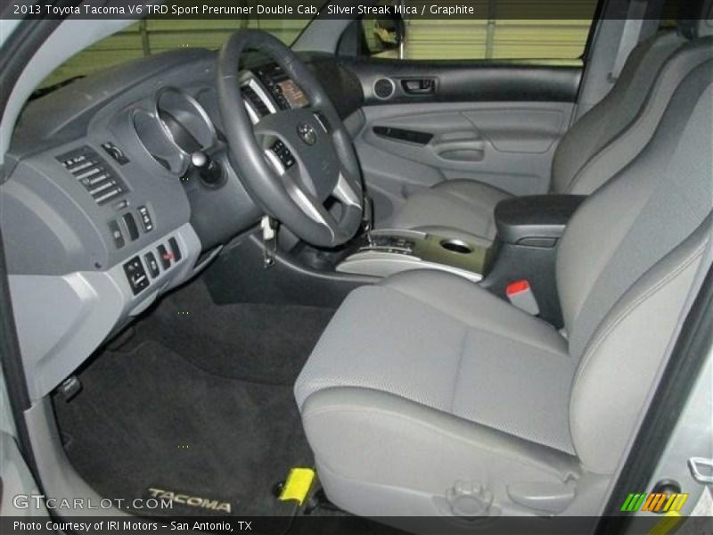 Silver Streak Mica / Graphite 2013 Toyota Tacoma V6 TRD Sport Prerunner Double Cab