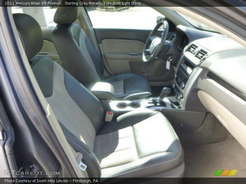 Sterling Grey Metallic / Medium Light Stone 2011 Mercury Milan V6 Premier
