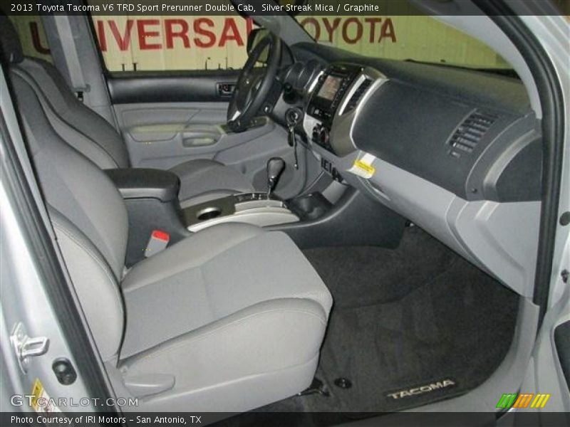 Silver Streak Mica / Graphite 2013 Toyota Tacoma V6 TRD Sport Prerunner Double Cab