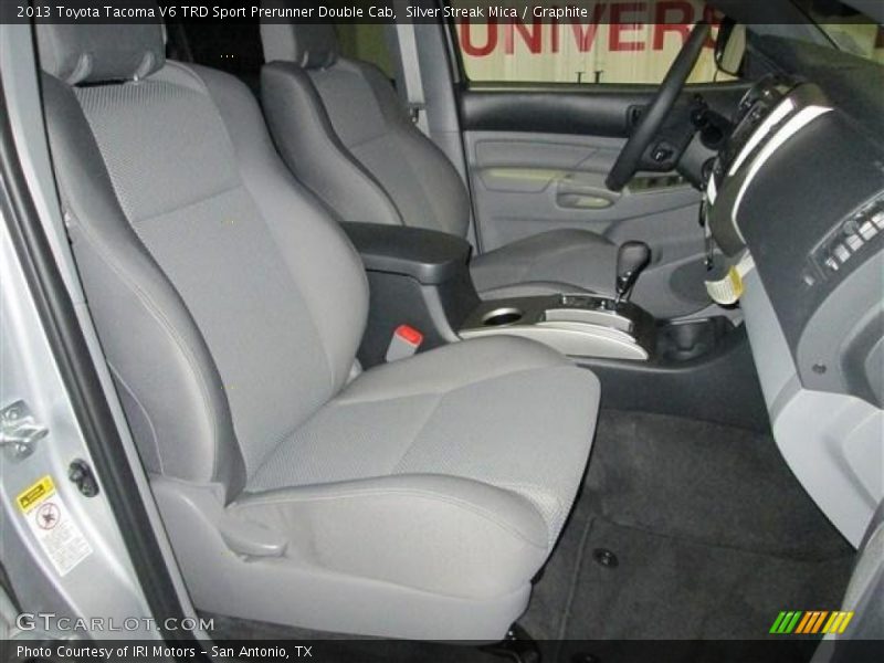 Silver Streak Mica / Graphite 2013 Toyota Tacoma V6 TRD Sport Prerunner Double Cab