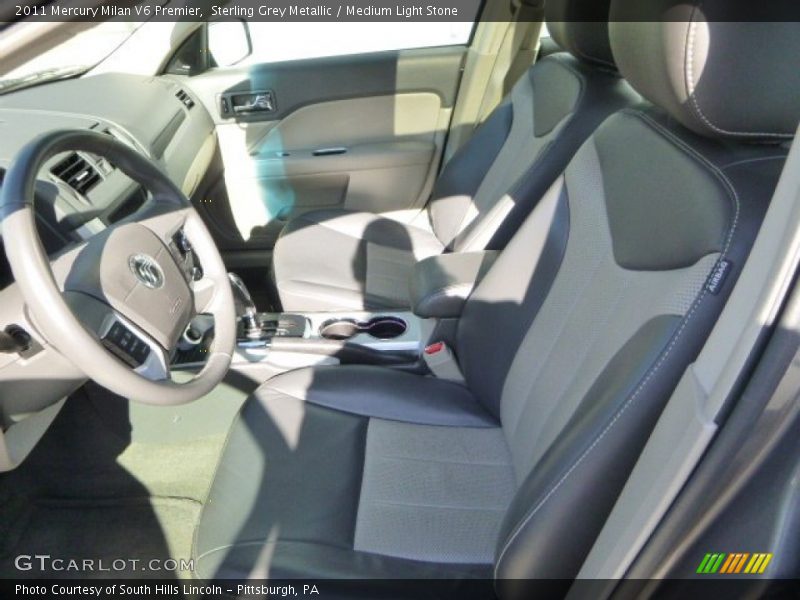 Sterling Grey Metallic / Medium Light Stone 2011 Mercury Milan V6 Premier