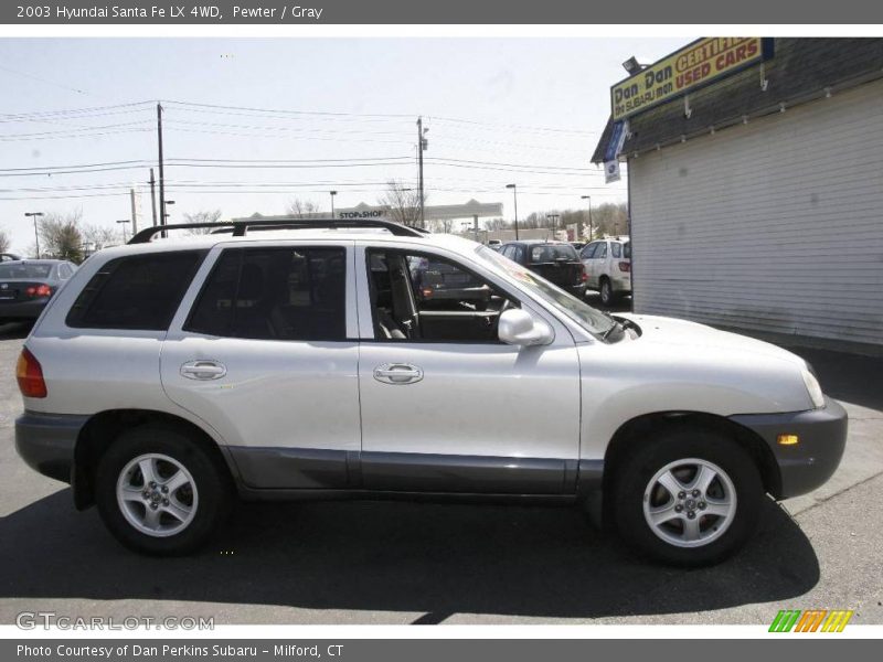 Pewter / Gray 2003 Hyundai Santa Fe LX 4WD