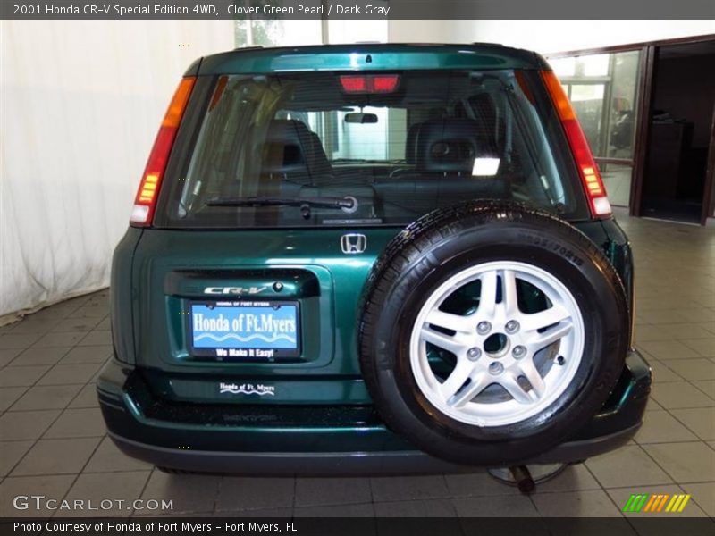 Clover Green Pearl / Dark Gray 2001 Honda CR-V Special Edition 4WD