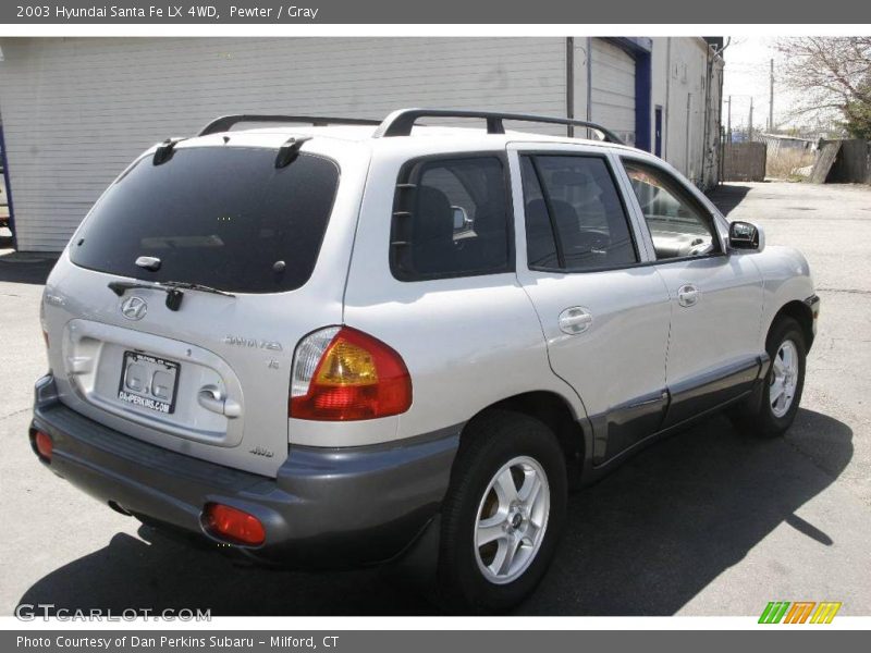 Pewter / Gray 2003 Hyundai Santa Fe LX 4WD