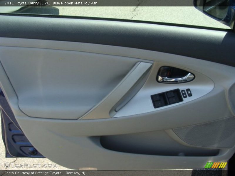 Blue Ribbon Metallic / Ash 2011 Toyota Camry SE V6