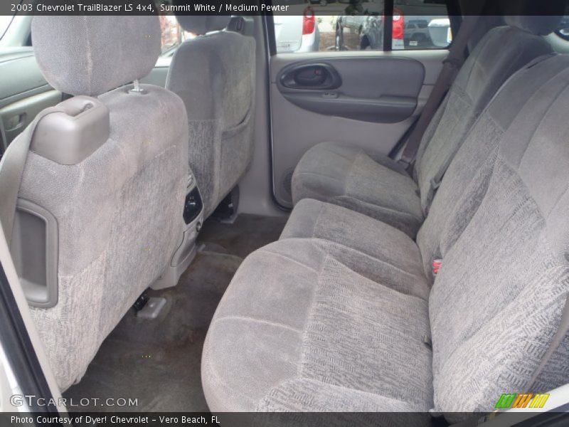 Summit White / Medium Pewter 2003 Chevrolet TrailBlazer LS 4x4