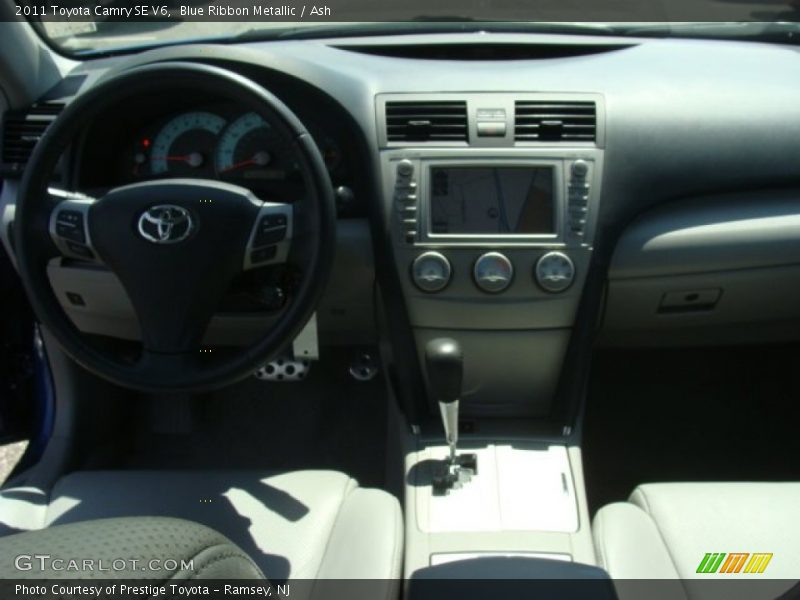 Blue Ribbon Metallic / Ash 2011 Toyota Camry SE V6