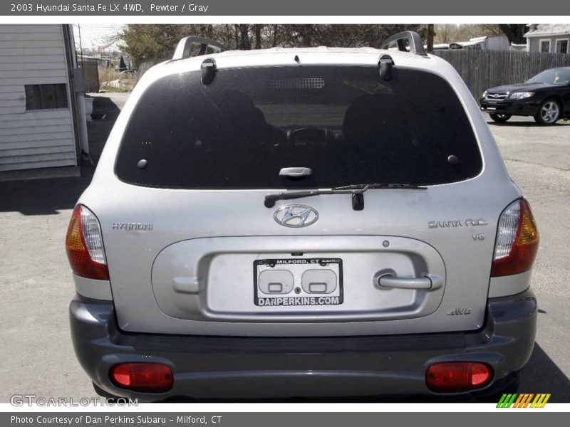 Pewter / Gray 2003 Hyundai Santa Fe LX 4WD