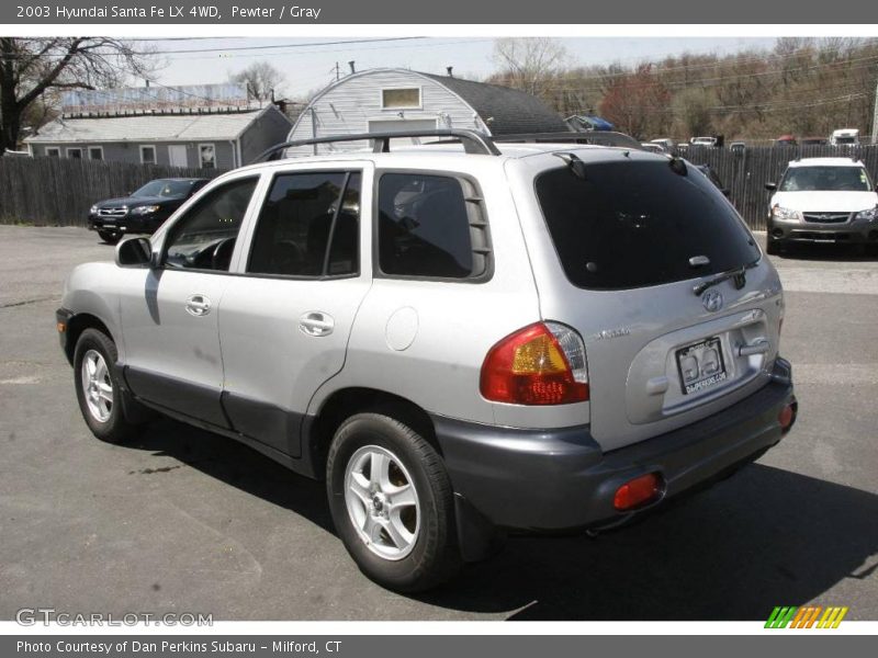 Pewter / Gray 2003 Hyundai Santa Fe LX 4WD
