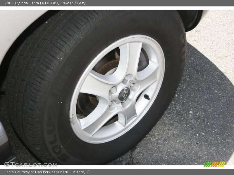 Pewter / Gray 2003 Hyundai Santa Fe LX 4WD