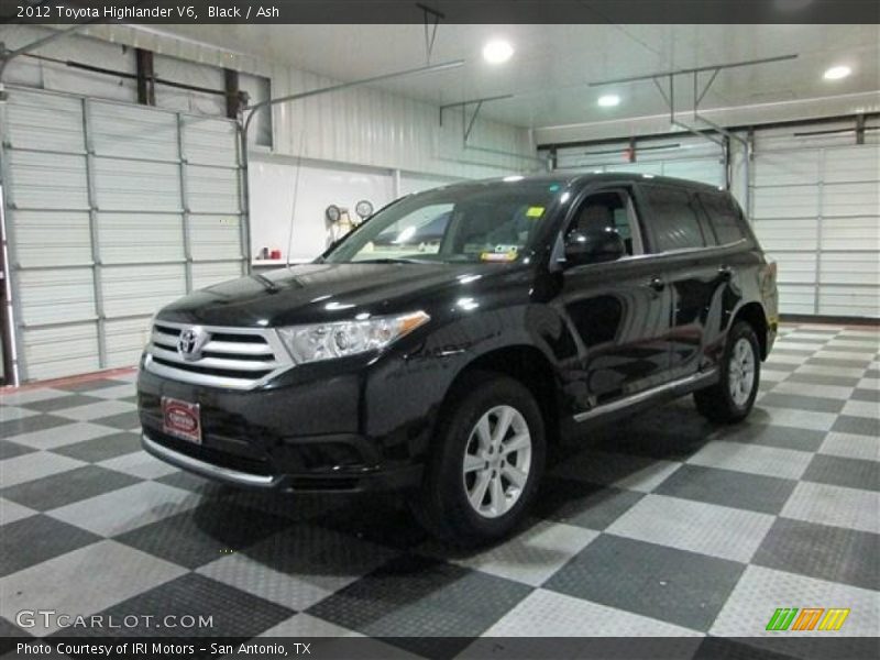 Black / Ash 2012 Toyota Highlander V6