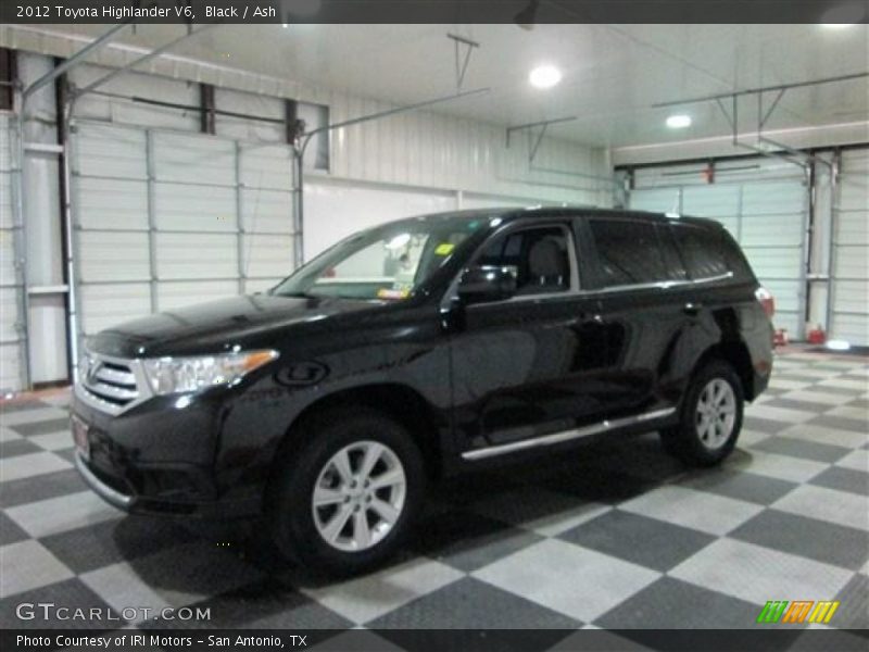 Black / Ash 2012 Toyota Highlander V6