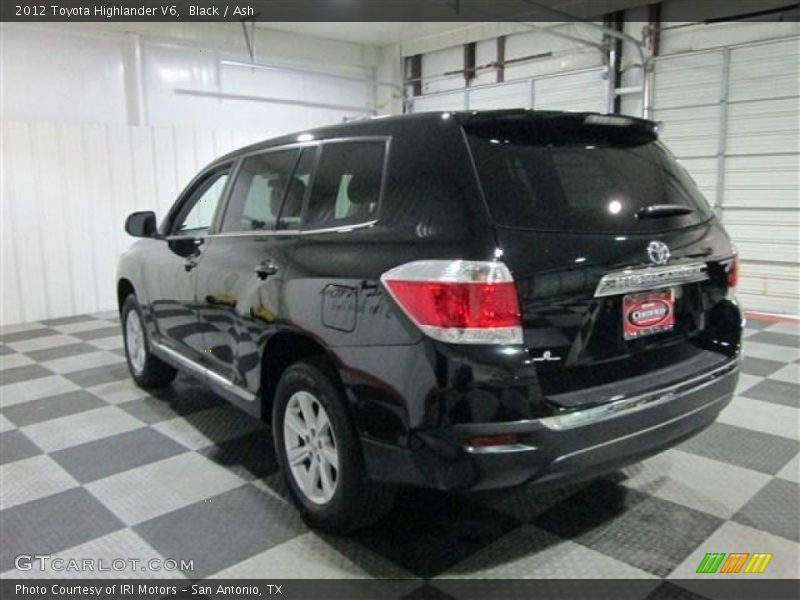 Black / Ash 2012 Toyota Highlander V6