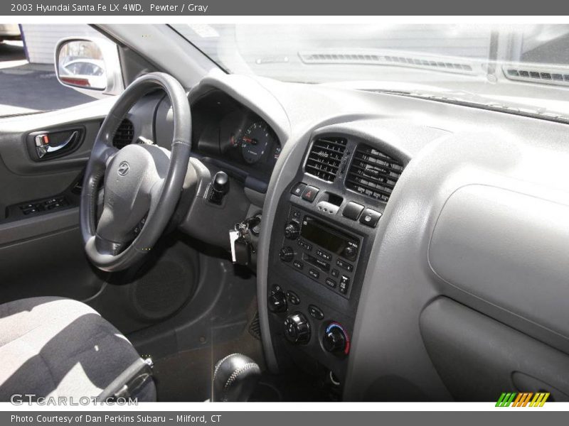 Pewter / Gray 2003 Hyundai Santa Fe LX 4WD