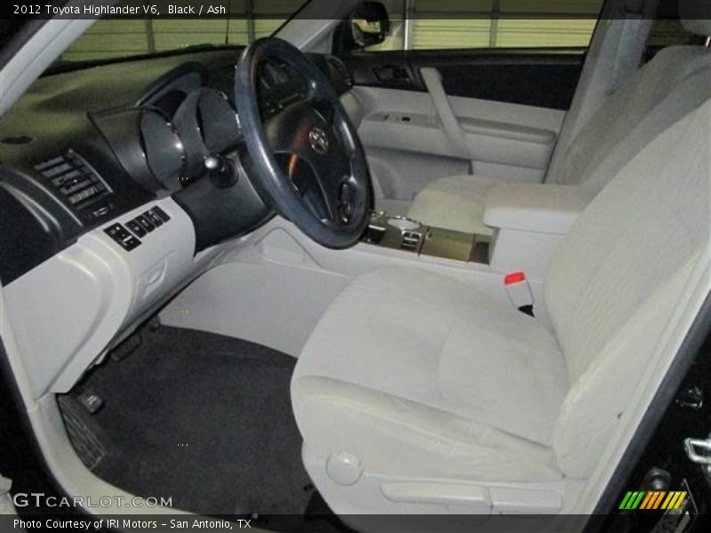 Black / Ash 2012 Toyota Highlander V6