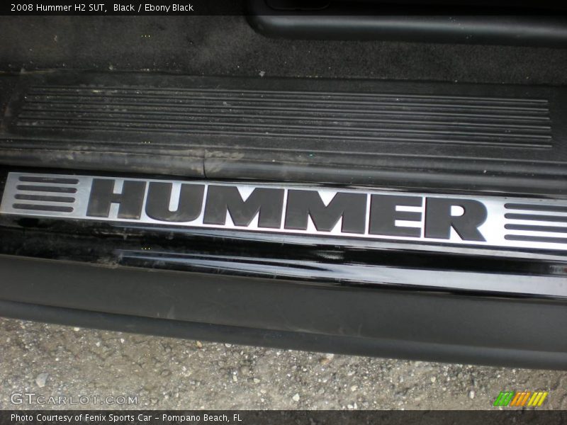 Black / Ebony Black 2008 Hummer H2 SUT