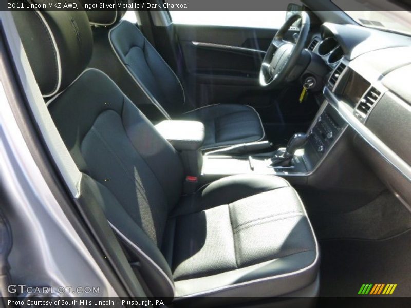 Ingot Silver Metallic / Dark Charcoal 2011 Lincoln MKZ AWD