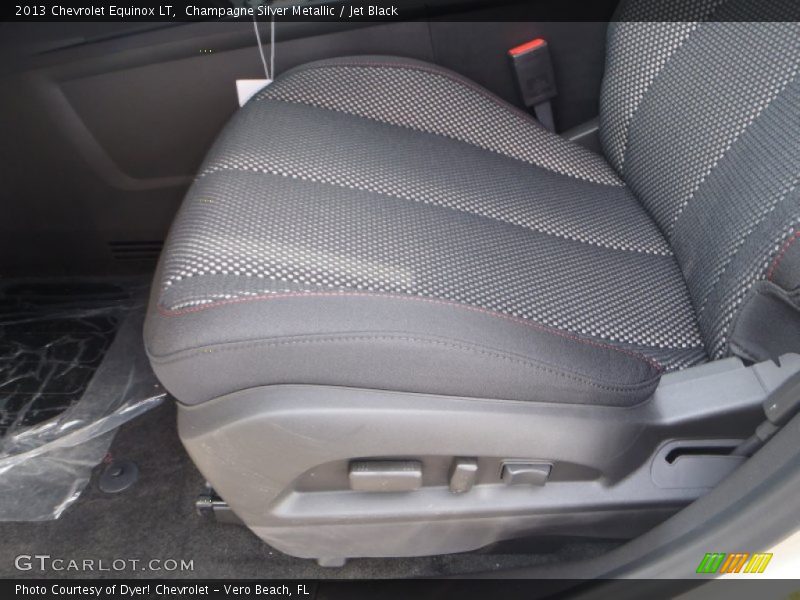 Champagne Silver Metallic / Jet Black 2013 Chevrolet Equinox LT