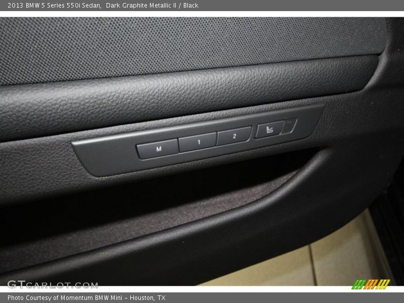 Dark Graphite Metallic II / Black 2013 BMW 5 Series 550i Sedan