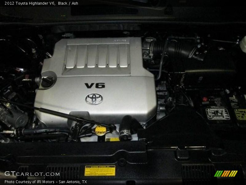 Black / Ash 2012 Toyota Highlander V6